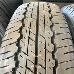 F0252）中古タイヤ4本セット！195/80R15 ダンロップ グラントレックAT20 2024年製造！納車外し！ジムニーシエラなどに！の画像