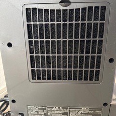 山善 加湿付電気ファンヒーターの画像