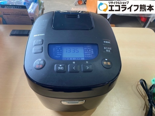 2021年製　アイリスオーヤマ  マイコンジャー炊飯器　5.5合　RC-ME50-B