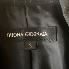 BUONA GIORNATA スーツ Sサイズ 黒の画像