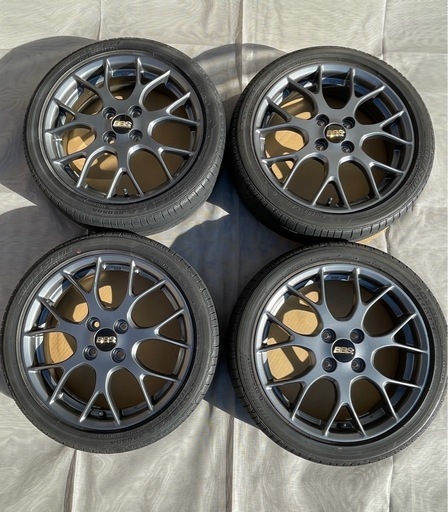 専用 GRコペン 純正BBSホイールタイヤ トヨタ ダイハツ 新車外し 鍛造】ダイハツ コペン GRスポーツ 純正 BBS製 マット