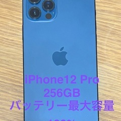 最終値下げ中！ 【美品】iPhone12Pro 256GB パシ...