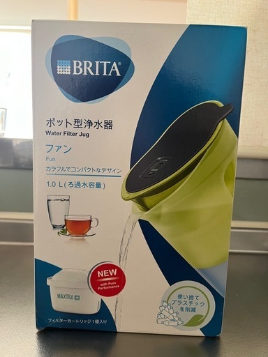 【新品】ブリタ　浄水器　1.0L カートリッジ付