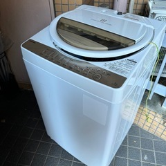 東芝洗濯機AW-7G8BK-W