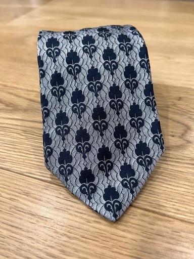 ドミニクフランス　ネクタイ　総柄　フランス製