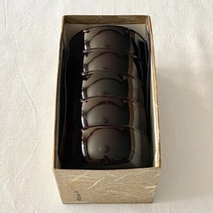 漆　お椀 フォーク　セット　5つの画像