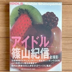 中古本アイドル篠山紀信全撮影写真集河出書房新社カメラマン昭和平成