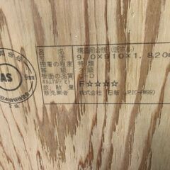 ☆彡コンパネ！べニア！構造用合板！1820mm_910mm_9mm！ 日曜大工・リフォーム・1枚￥600-！の画像