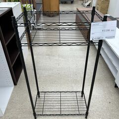 ★ジモティ割あり★  メタルラック 黒 H100.5×D29×W...