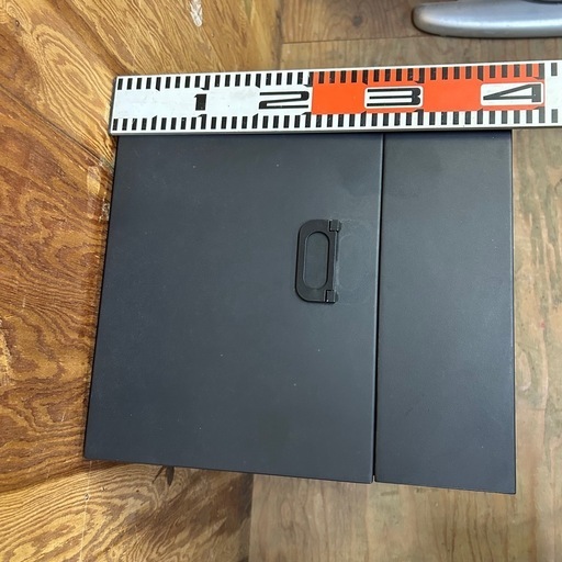 M0118701K 使用問題なし 宅配ボックス 郵便ポストステッカー付き防水 一体型大型大容量置き型盗難防止 3つの投函口 現状品 中