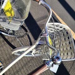 ★店頭にて試乗可★ 値下げしました！J6541　シティサイクル　ALVECCHIO　ホワイト　26インチ　ダイナモライト　簡易クリーニング済　【リユースのサカイ柏店】　 中古自転車 　流山市 中古自転車 松戸市 中古自転車 我孫子市 中古自転車 船橋市 中古自転車 守谷市 中古自転車 取手市 中古自転車の画像