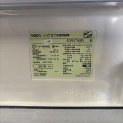 大阪送料無料☆3か月保障付き☆冷蔵庫☆アクア☆3ドア