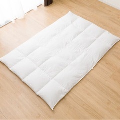 値下げしました！
新品未使用　羽毛掛布団　早い物勝ち！の画像