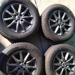 ヨコハマアイスガード06 スタッドレスタイヤホイール185/70r14の画像