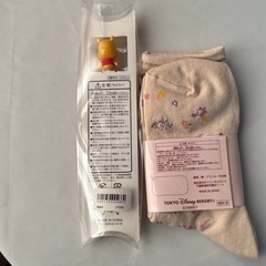 耳かきと靴下セットの画像