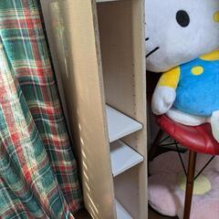 【無料お譲り】スリムなカラーボックスの画像