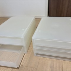 無印の収納ケースの画像