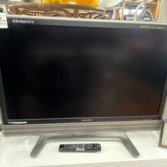 【リサイクルショップどりーむ鹿大前店】No.693　TV　テレビ　37インチ　SHARP　2008年製　リモコン付き