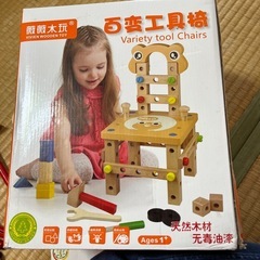 工具風の木のおもちゃの画像