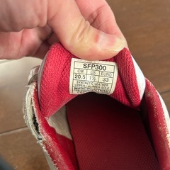 asics トレーニングシューズ野球　20.5cmの画像