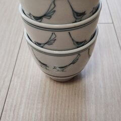 食器　湯呑みとしては小さめ3個セットの画像