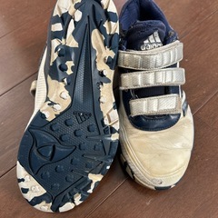 adidas 野球トレーニングシューズ21.5cmの画像