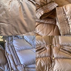 CAMP7☆ファー付き ダウンジャケット☆Sの画像