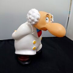 ビリケン商会 ソフビ フィギュア お茶の水博士 レトロ 当時物の画像