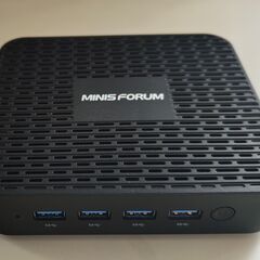 【10000円・取りに来て頂ける方限定】miniPC MINIS FORUM GK50の画像