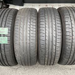 （F0225）中古タイヤ4本セット！195/65R15 ファルケ...