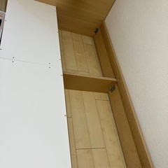 ニトリ　セミダブル　ベッドフレームの画像