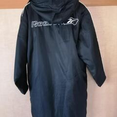 Reebok リーボック ベンチコート 裏ボア ブラック　 Lサイズの画像