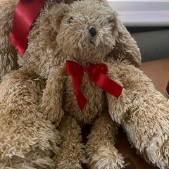 【美品】【お値下げ】テディベアぬいぐるみ🧸2つセットの画像