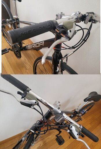 メリダTFS50 ブラック メリダCROSSWAY BREEZE TFS50 700C 21速 460mm黒