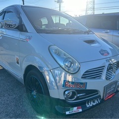 【支払総額14.8万円】マニアに人気！R2スーパーチャージャー4WD車検令和9年1月機関良好！社外マフラー 社外アルミ！ステッカーまみれの画像
