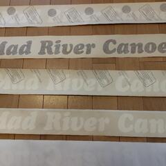 マッドリバー(Mad RiverCanoe)カヌー用ステッカー