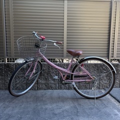 自転車　26インチ ピンク
