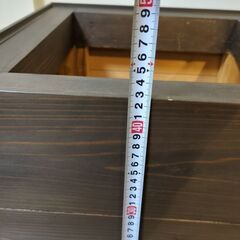 木製プランターカバーの画像