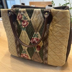 パッチワーク　バック　新品未使用の画像