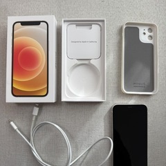 [美品]　iPhone12 mini 
 128GB ホワイト ...