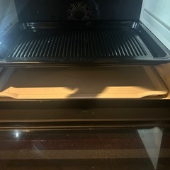 【引き取り限定】HITACHI 電子レンジ・オーブン 赤の画像