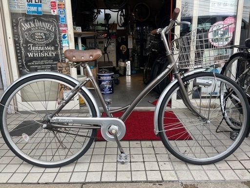グレーのBSのシティー　26インチ