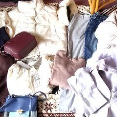 レディース服　まとめ売り福袋❢①ダウンJK、コート、バック含むの画像