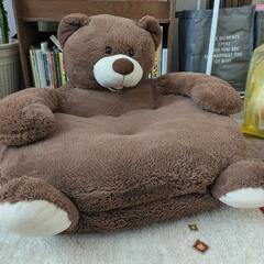 お話し中！コストコ熊さんの座椅子♪の画像