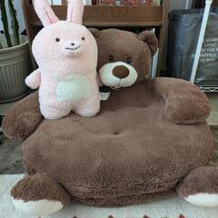 お話し中！コストコ熊さんの座椅子♪