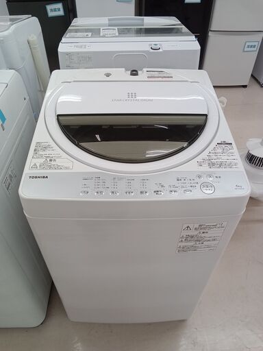 ★ジモティ割あり★ TOSHIBA  洗濯機 AW-6G6 6kg 18年製 動作確認／クリーニング済み TC6909