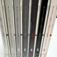 他サイトにて売れた為、販売終了します。ダンジョンに出会いを求めるのは間違っているだろうか 1期 全巻7巻『Blu-ray 』初回限定版 ＋ OVA←DVD(注意)の画像