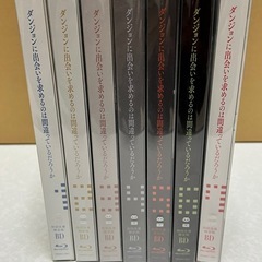 他サイトにて売れた為、販売終了します。ダンジョンに出会いを求めるのは間違っているだろうか 1期 全巻7巻『Blu-ray 』初回限定版 ＋ OVA←DVD(注意)の画像