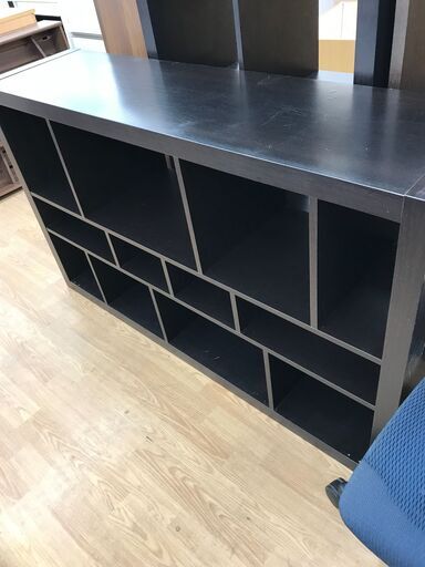 ★ジモティ割あり★  オープンシェルフ ブラウン H89×W149×D39 クリーニング済み KJ7776