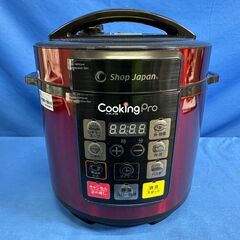 【動作保証あり】shop japan SC-30SA-J03-RD CookingPro 電気圧力なべ【管理KRK1021】の画像